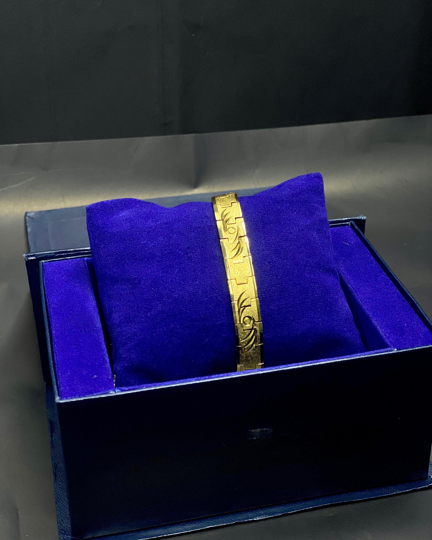 Golden Wrist Bracelet with Premium Box